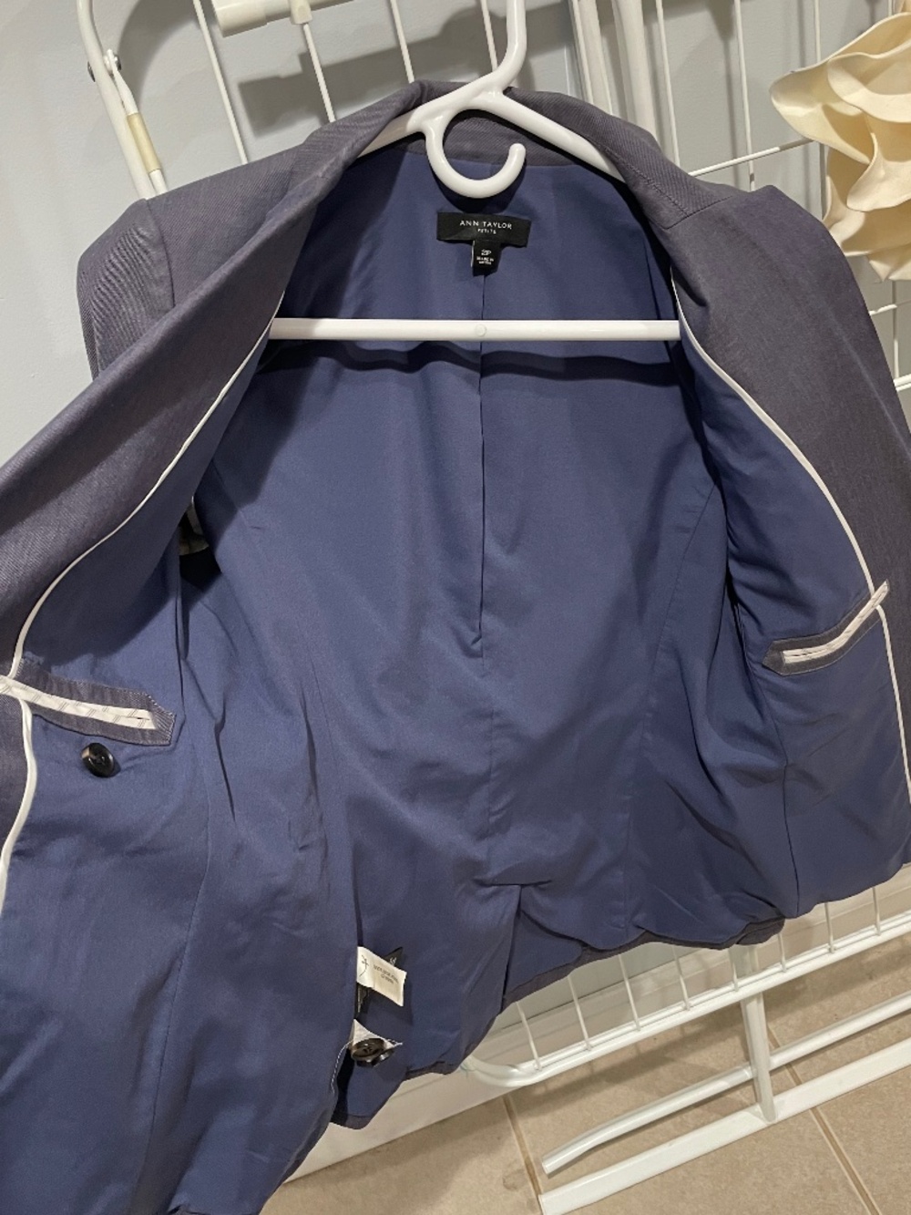 Ann Taylor Petite Shark Skin Suit